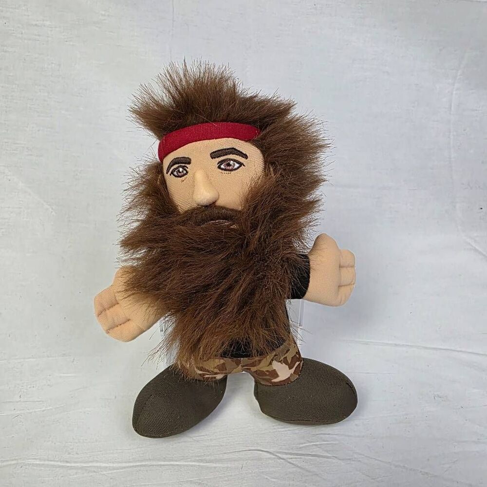 Duck Dynasty Jase Plush Doll 9" with Beard & Bandana
